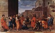 Nicolas Poussin Christus und die Ehebrecherin china oil painting artist